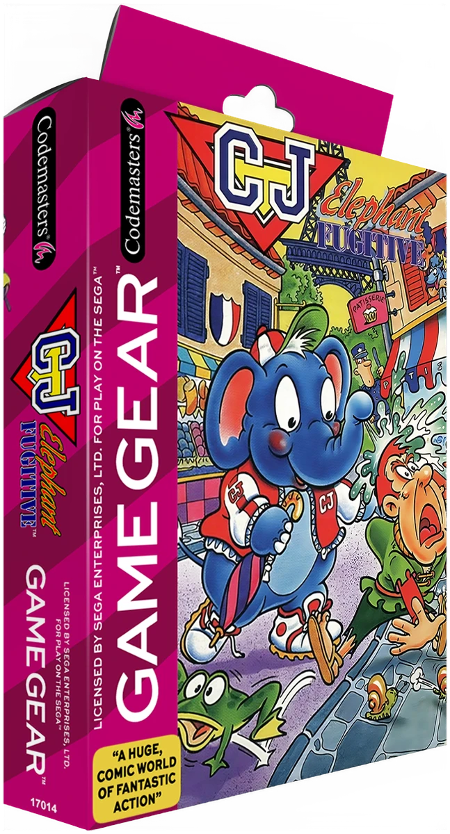CJ Elephant Fugitive box art