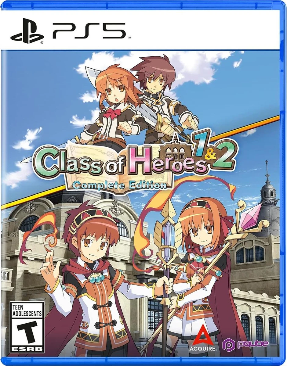 Class Of Heroes 1 & 2: Complete Edition box art