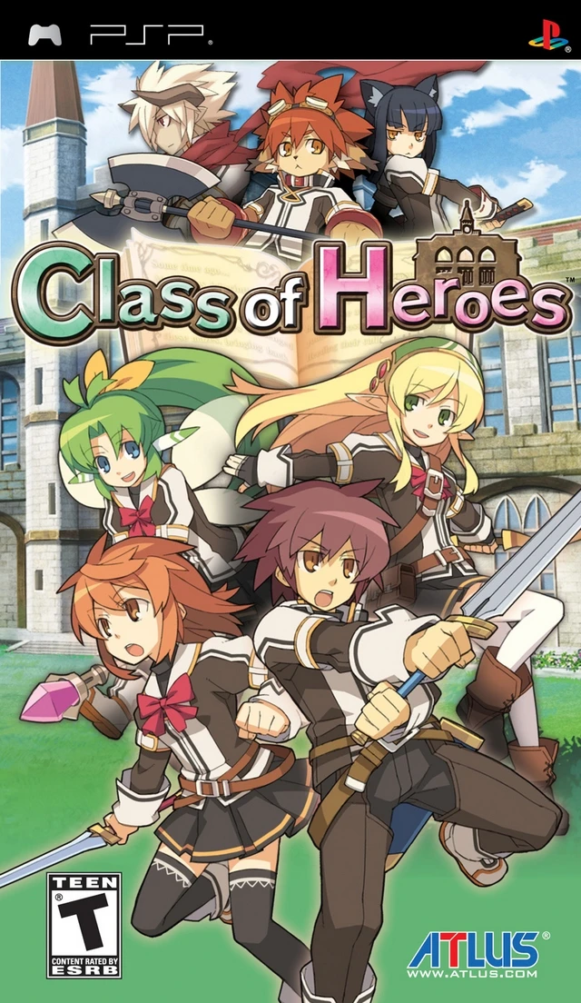 Class of Heroes box art
