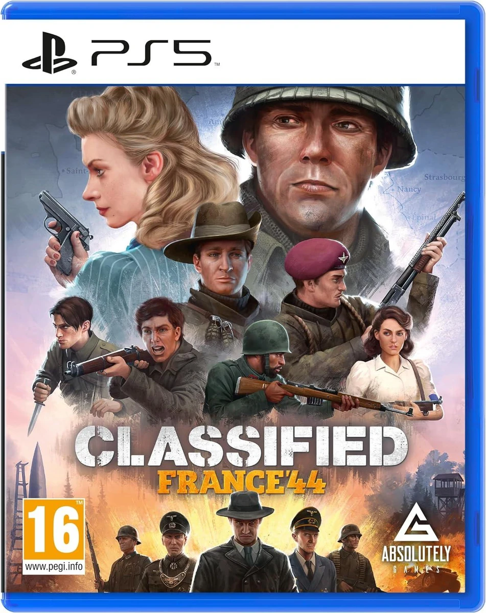 Classified: France '44 box art