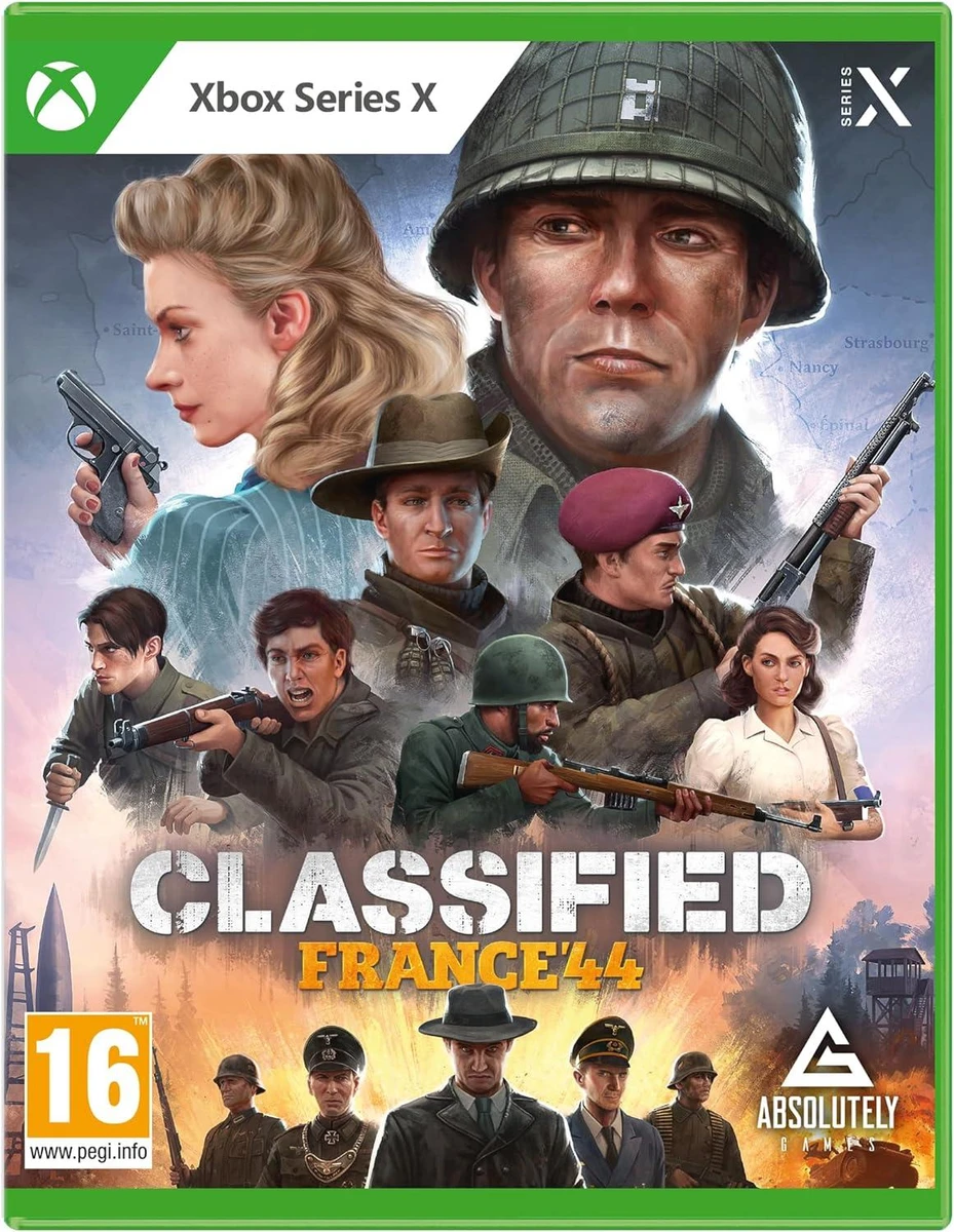 Classified: France '44 box art