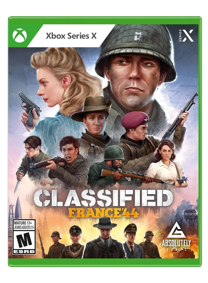 Classified: France '44 box art