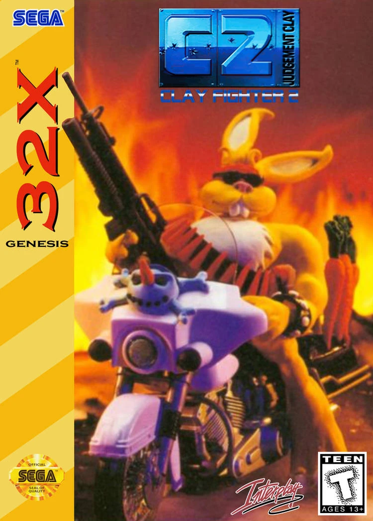 ClayFighter 2 box art