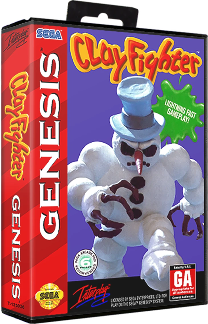ClayFighter box art