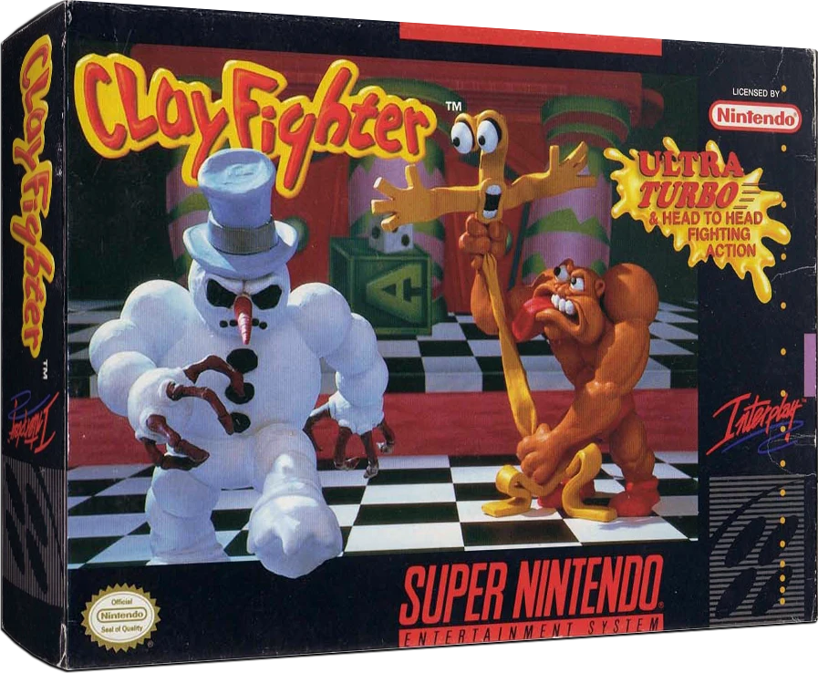 ClayFighter box art