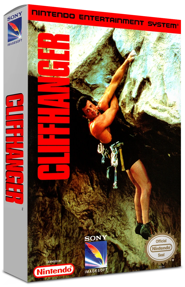 Cliffhanger box art