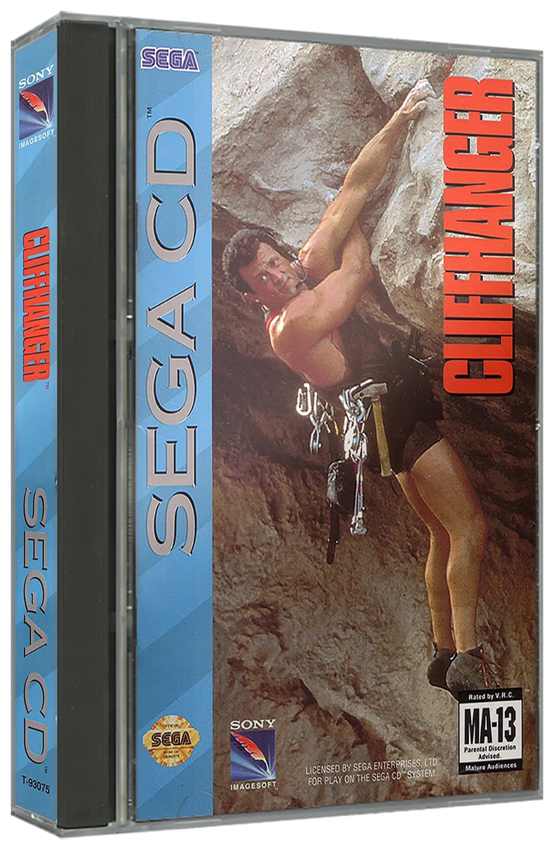 Cliffhanger box art