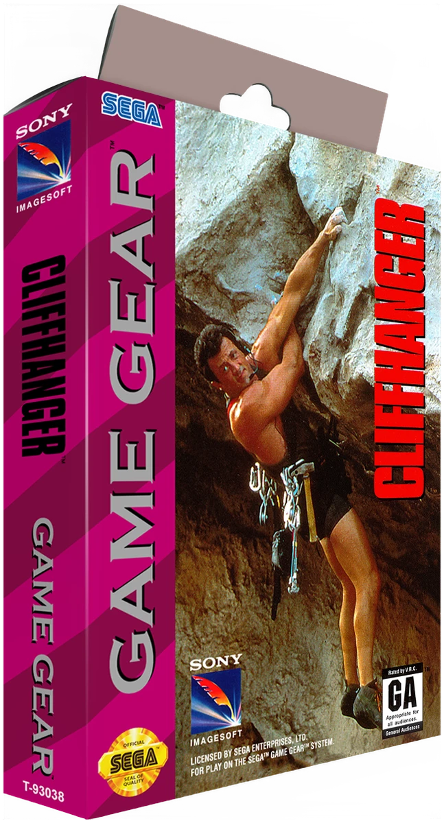 Cliffhanger box art