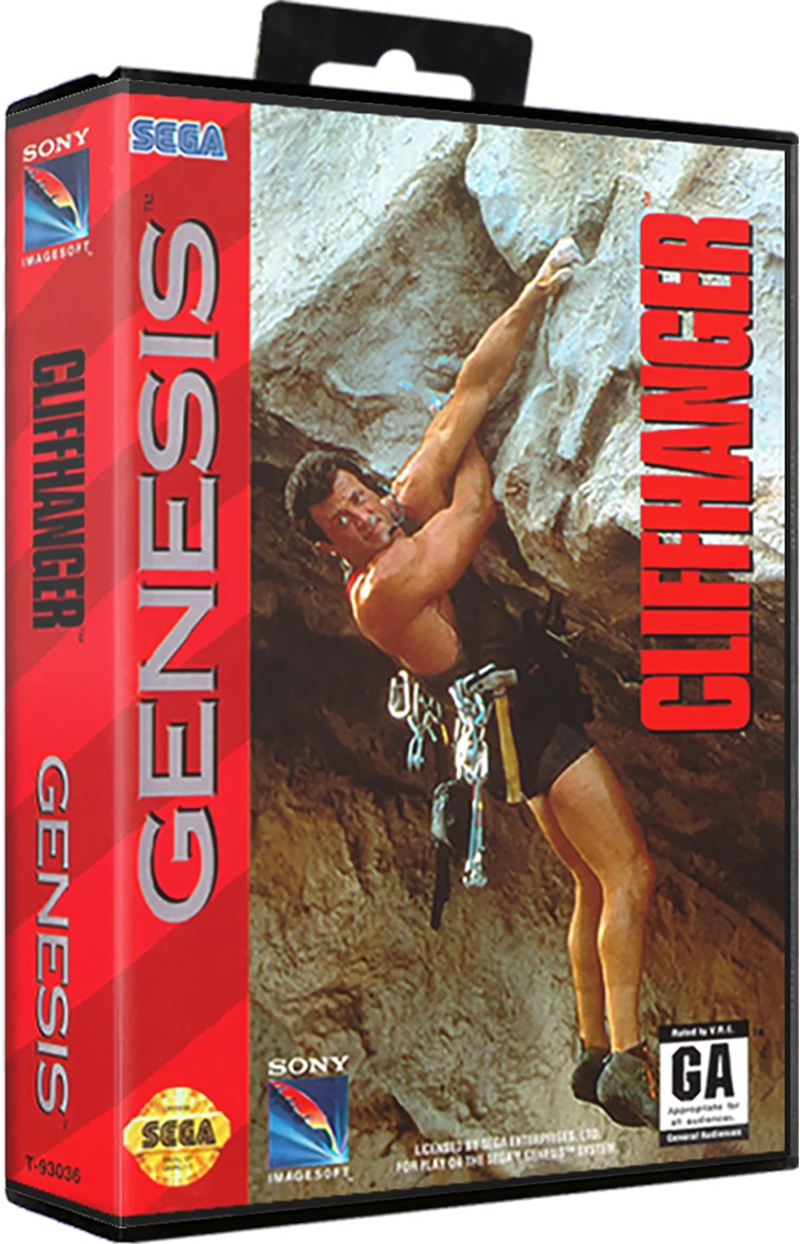 Cliffhanger box art