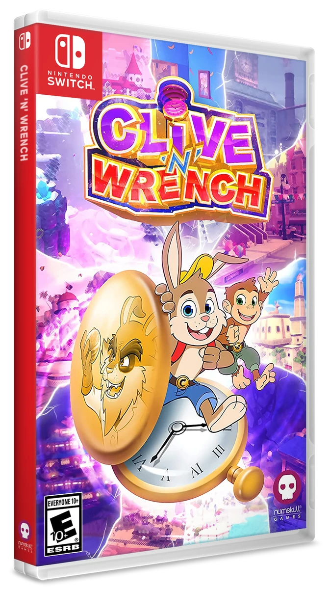 Clive 'N' Wrench box art