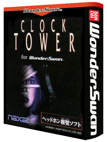 Clock Tower for WonderSwan box art