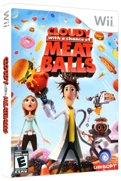 Cloudy with a Chance of Meatballs box art