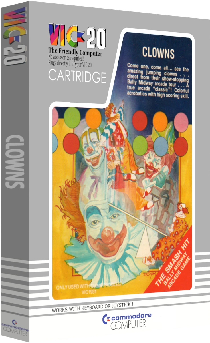 Clowns box art