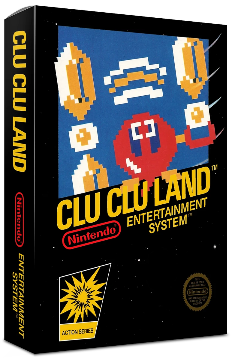 Clu Clu Land box art