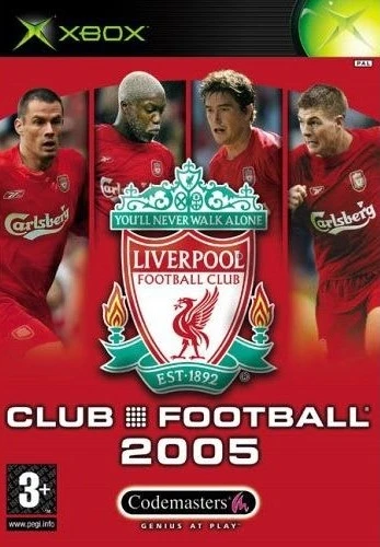 Club Football 2005: Liverpool box art