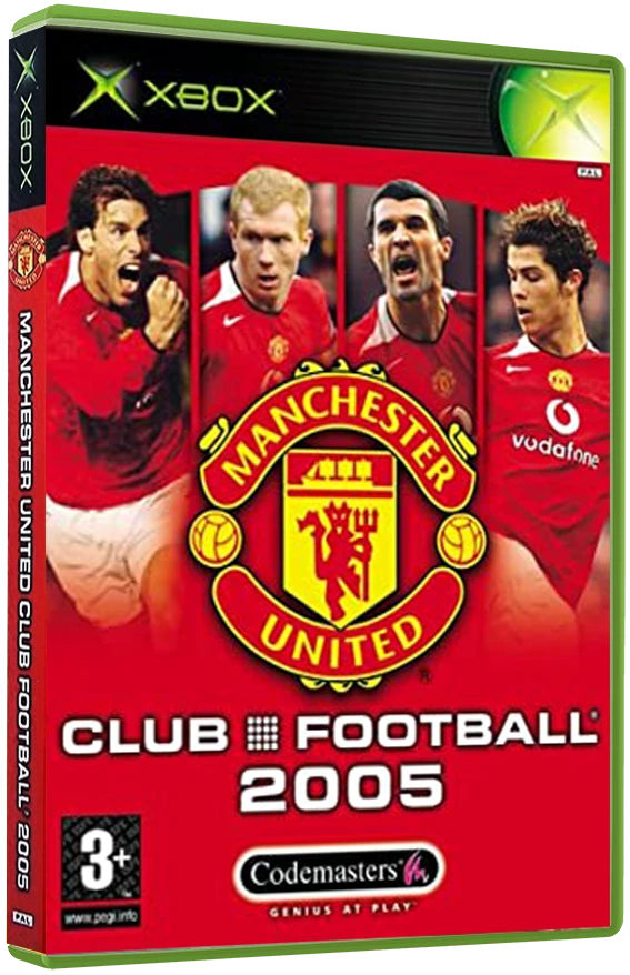 Club Football 2005: Manchester United box art