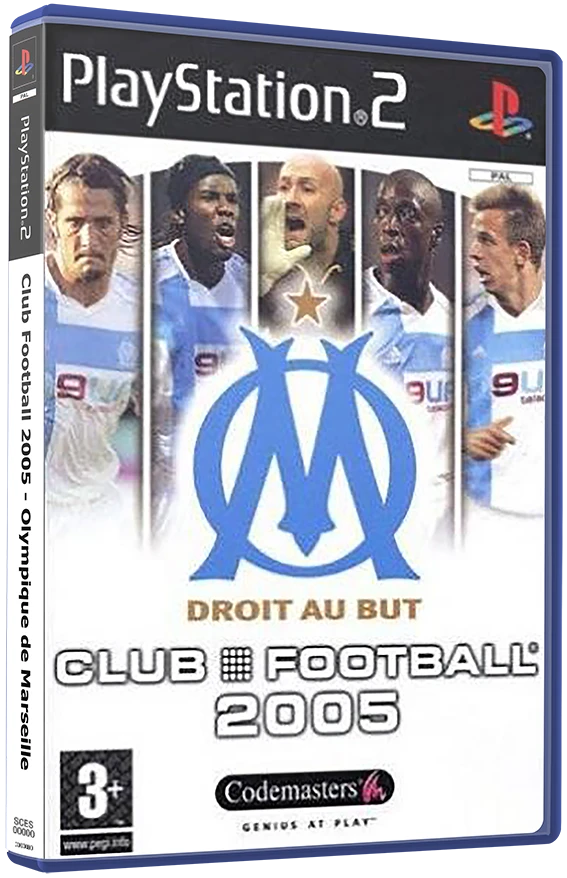 Club Football 2005: Olympique de Marseille box art
