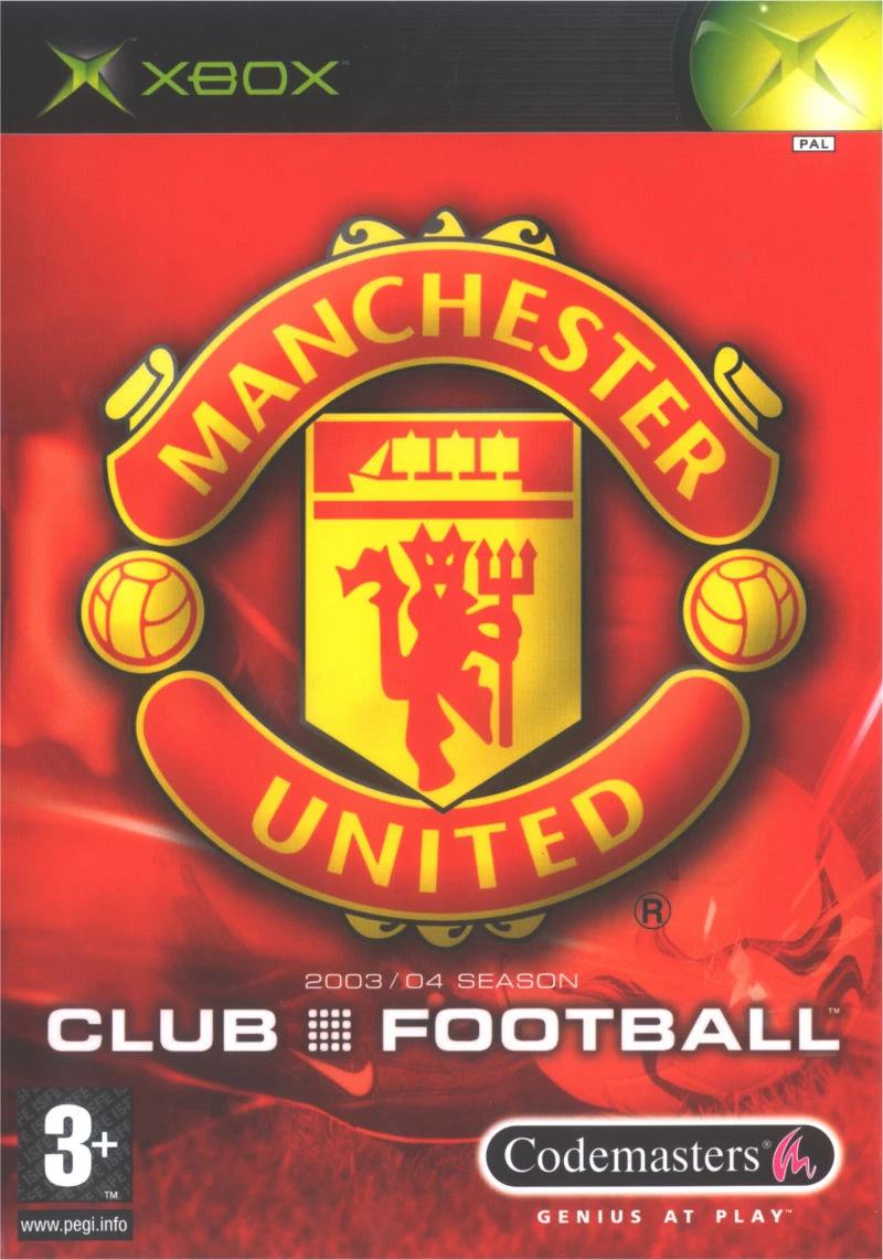 Club Football: Manchester United box art