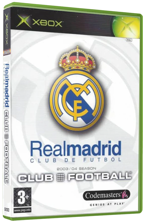 Club Football: Real Madrid box art