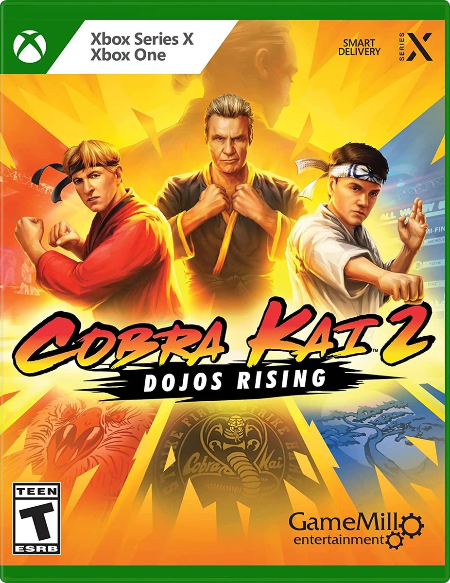Cobra Kai 2: Dojos Rising box art