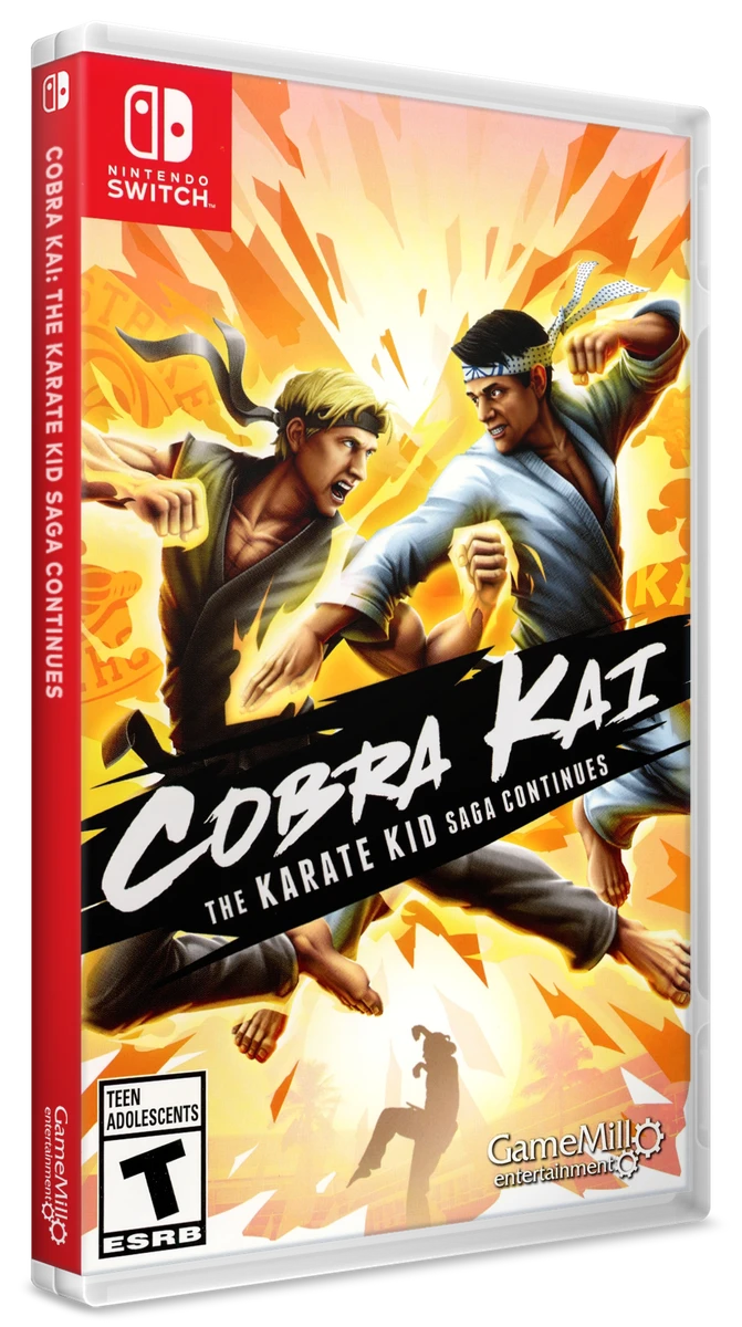 Cobra Kai: The Karate Kid Saga Continues box art