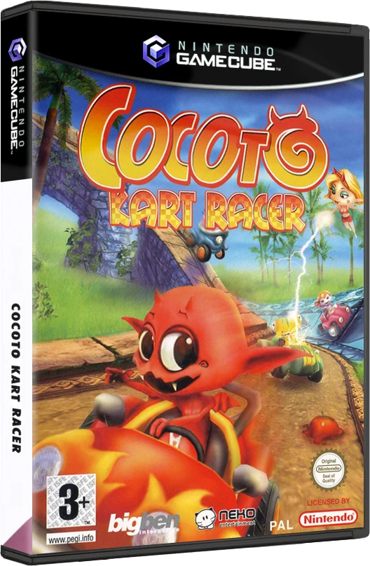Cocoto Kart Racer box art
