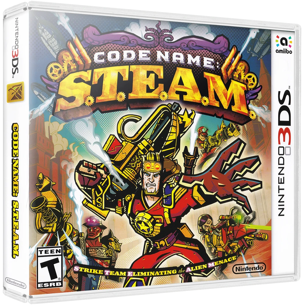 Code Name: S.T.E.A.M. box art
