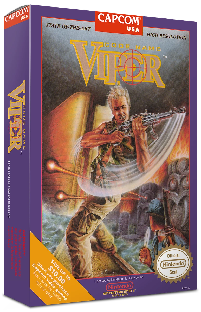 Code Name Viper box art