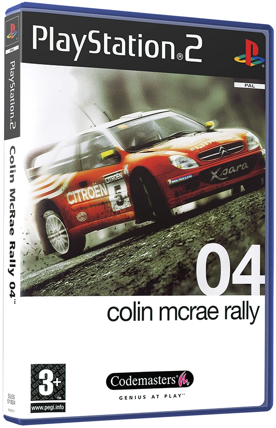 Colin McRae Rally '04 box art