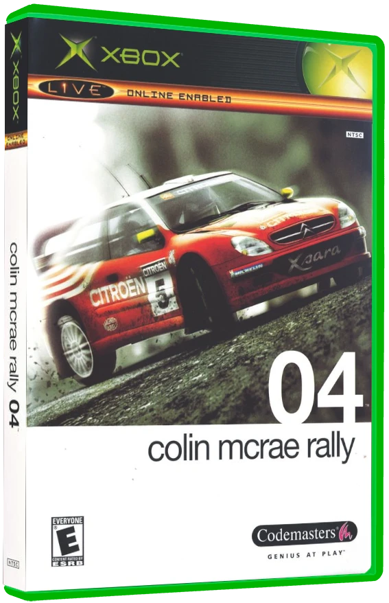 Colin McRae Rally 04 box art
