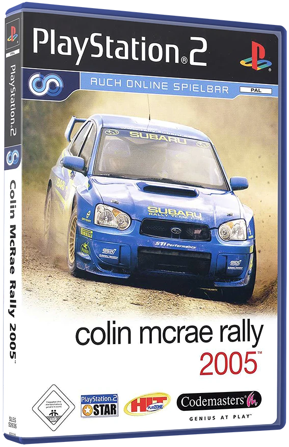 Colin McRae Rally 2005 box art