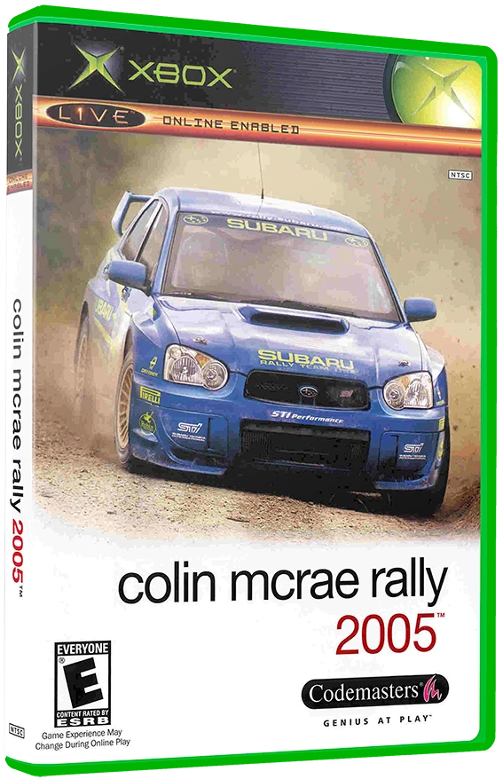 Colin McRae Rally 2005 box art