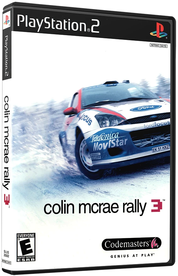 Colin McRae Rally 3 box art