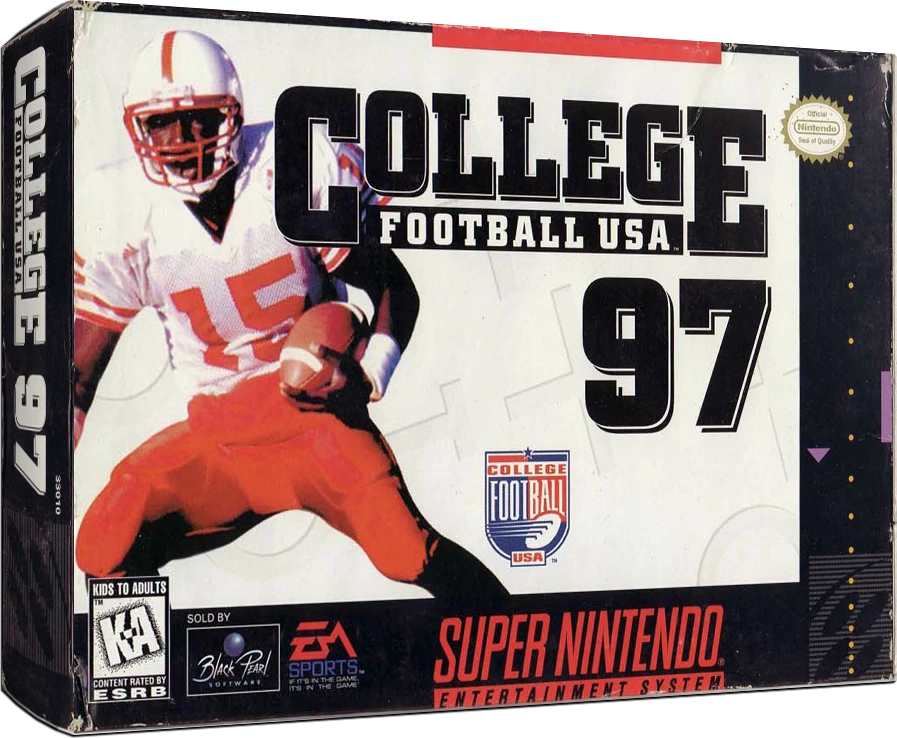 College Football USA 97 box art