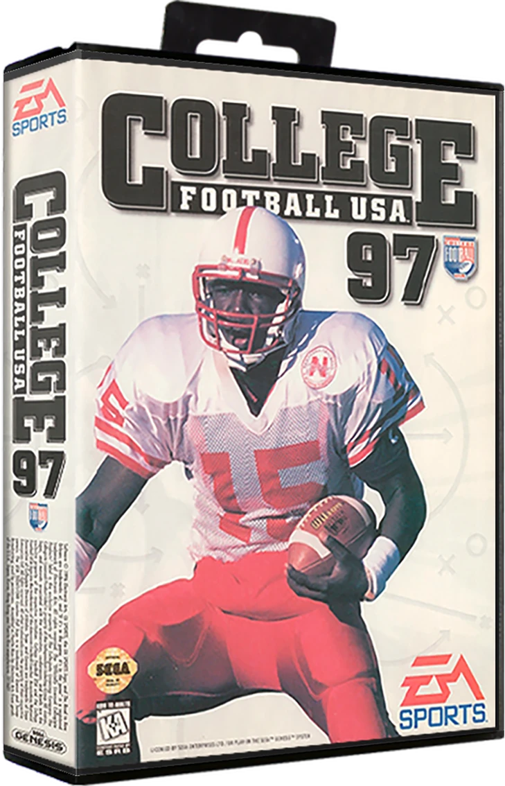 College Football USA 97: The Road to New Orleans box art