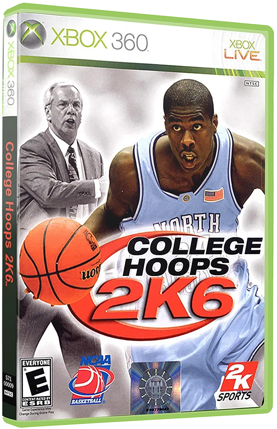 College Hoops 2K6 box art