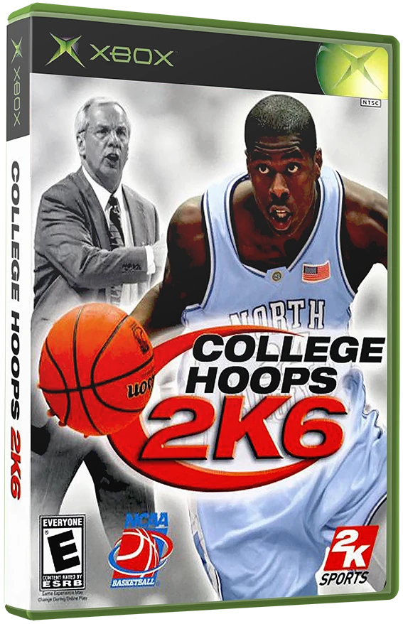 College Hoops 2K6 box art