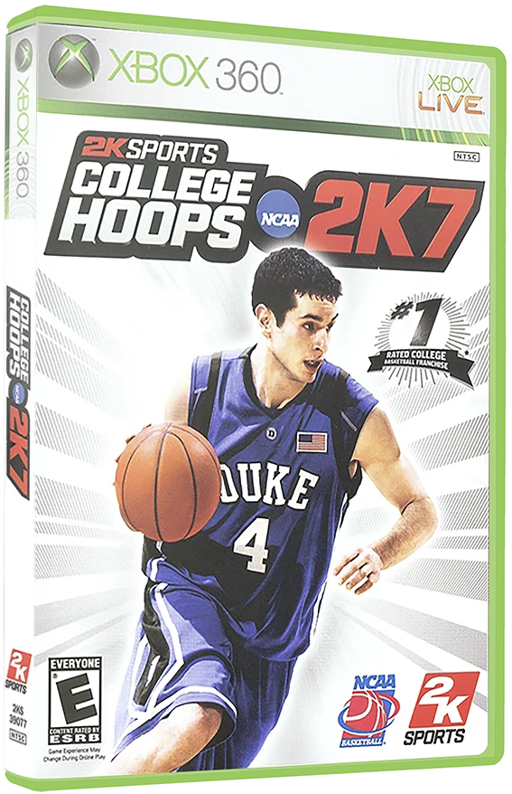 College Hoops 2K7 box art