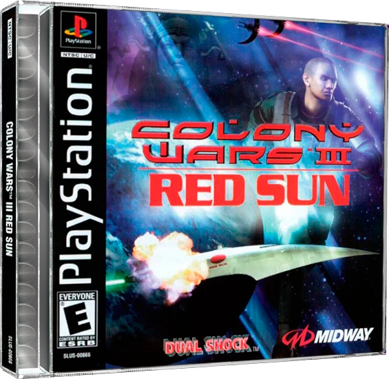 Colony Wars Red Sun box art