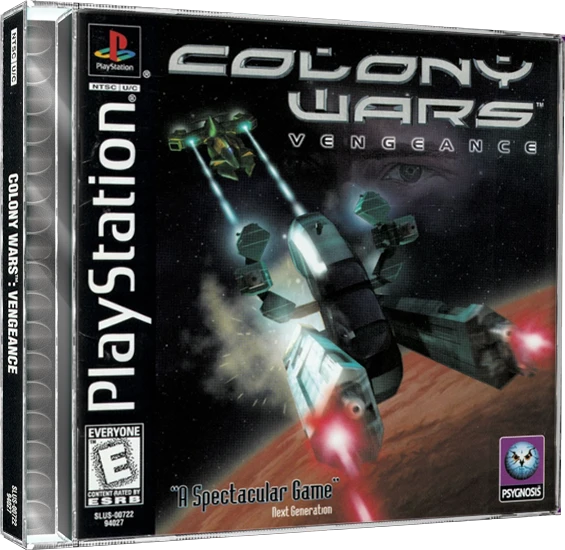 Colony Wars Vengeance box art