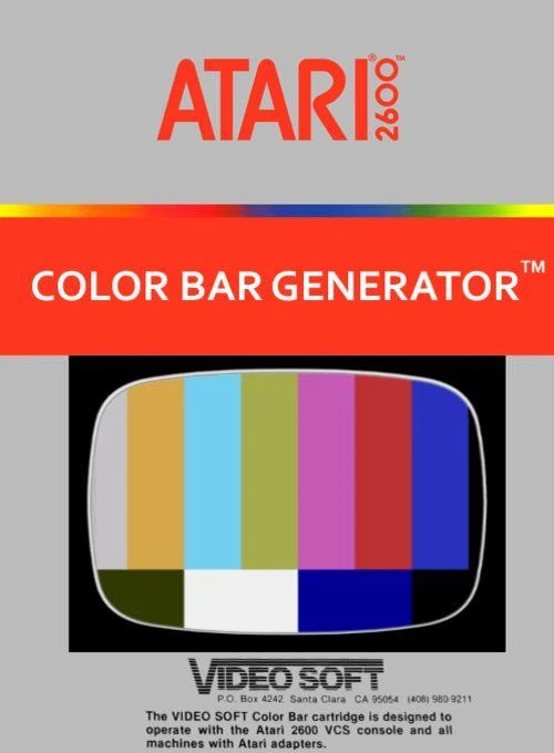Color Bar Generator box art