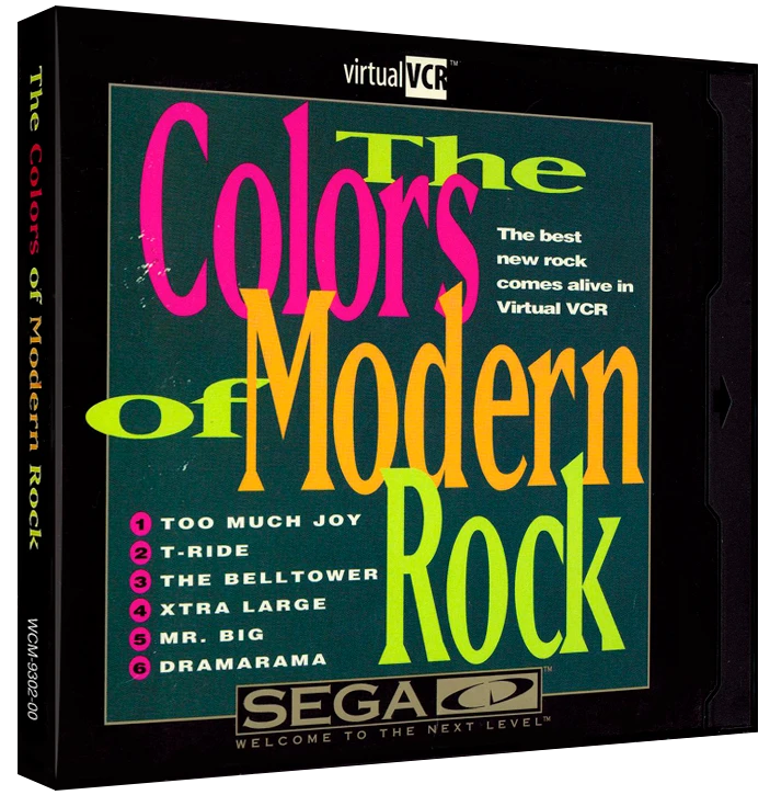 Colors of Modern Rock box art