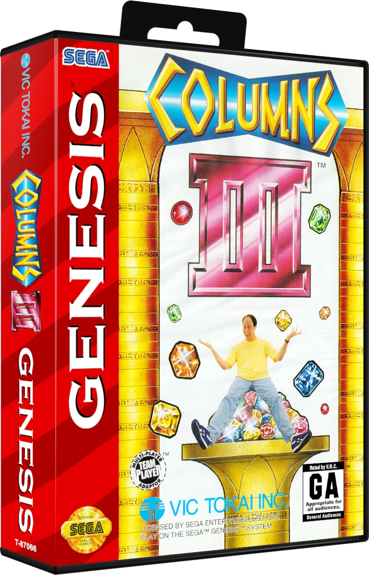 Columns III: Revenge of Columns box art