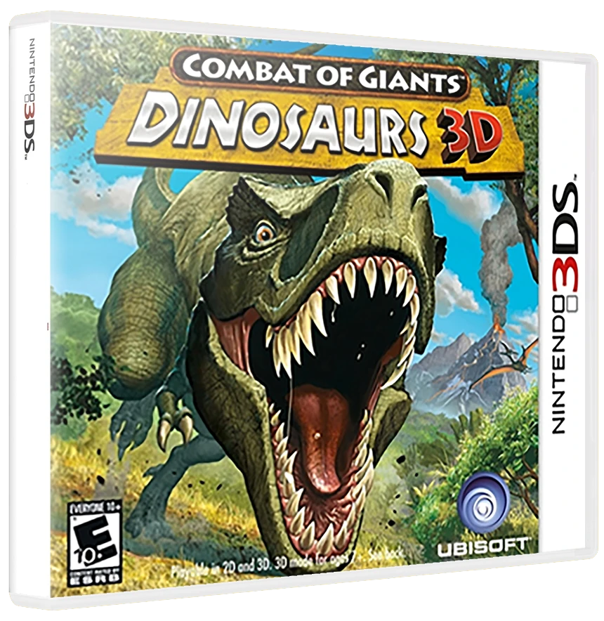 Combat of Giants: Dinosaurs 3D box art