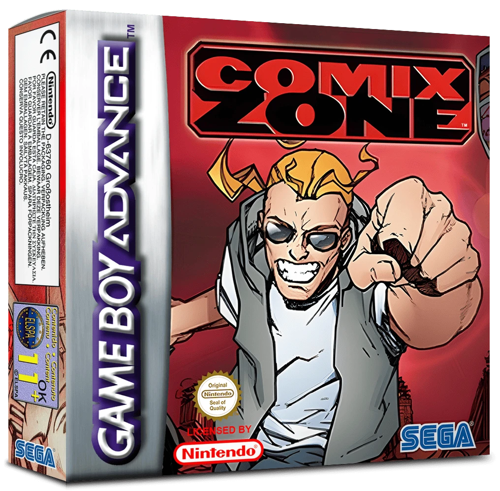 Comix Zone box art