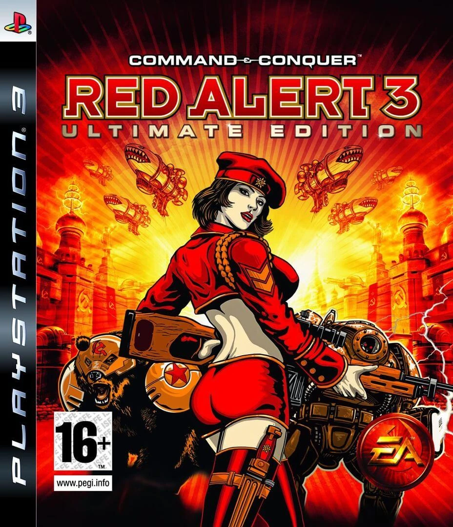 Command & Conquer: Red Alert 3 box art