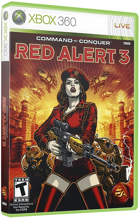 Command & Conquer: Red Alert 3 box art