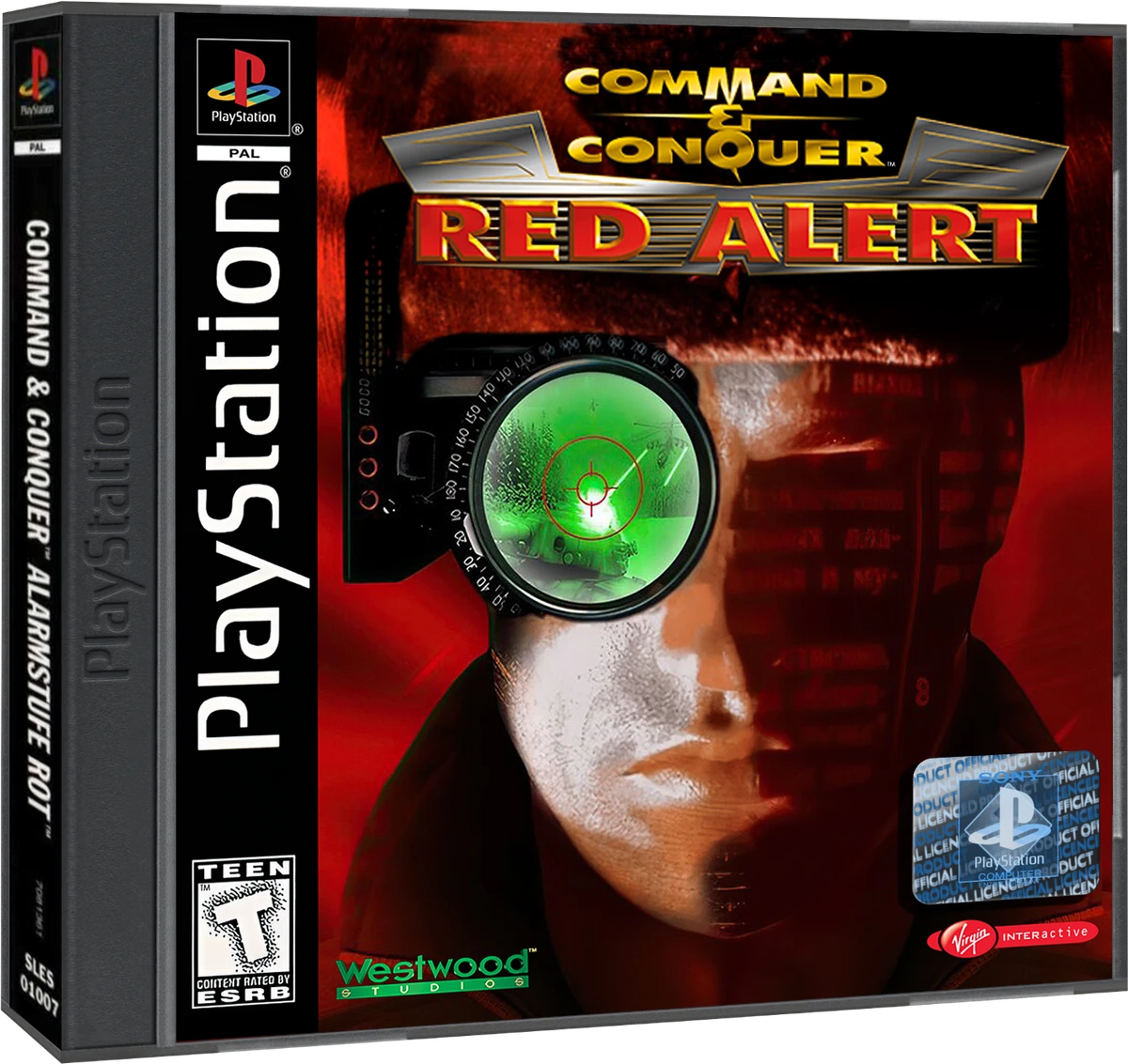 Command & Conquer Red Alert box art