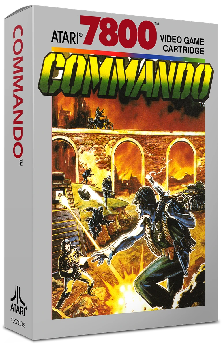 Commando box art