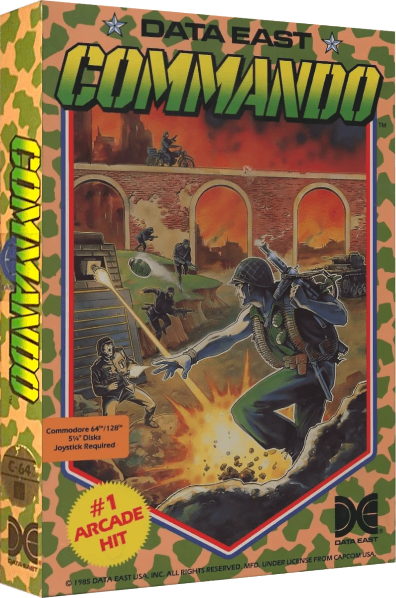 Commando [Cassette Version] box art